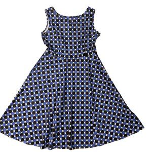 Sleeveless Fit and Flare Dress, size XL